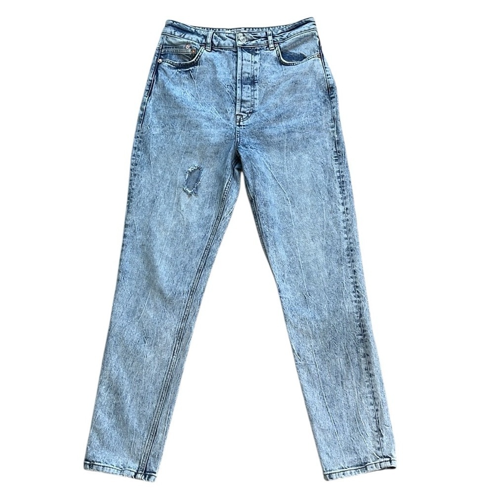 WE THE FREE Acid Wash Mom Jeans Size 29*